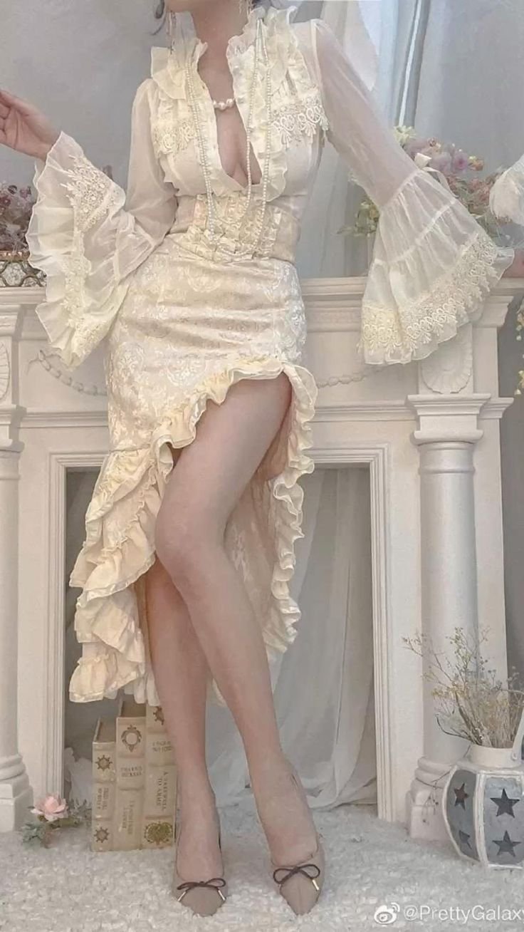 Vestido romántico